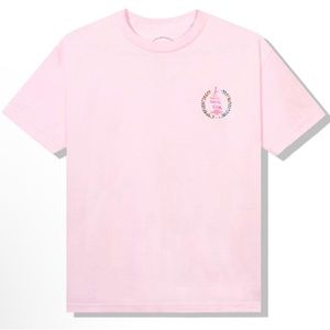 antisocial social club pink t-shirt SS22